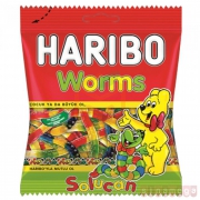 Haribo Solucan (worms) 80gr - 24lü Koli 