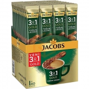 Jacobs Gold Yumuşak Lezzet 3ü 1 Arada 18gr- 40lı Paket (k:6)
