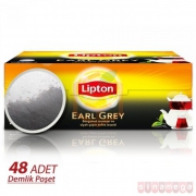 Lipton Early Grey Demlik 48li - 16lı Koli 