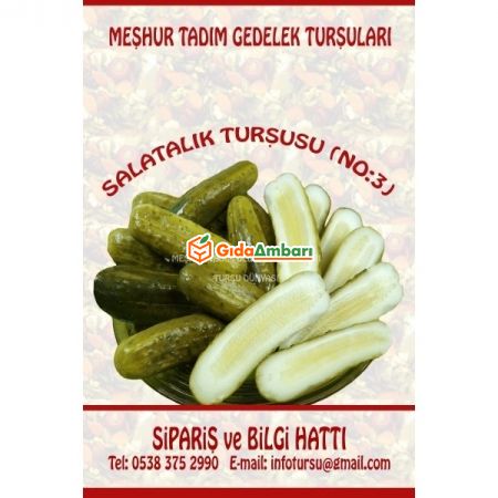 Doğal Turşu ( Salatalık, Biberiye ) | Gıda Ambarı