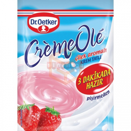 Dr.oetker Cremeole Çilekli 110gr - 24lü Koli | Gıda Ambarı
