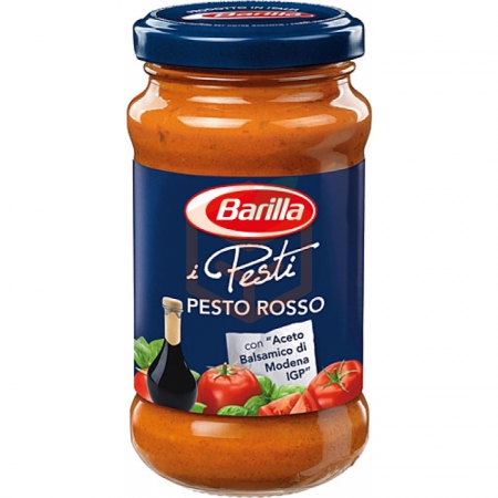 Barilla Makarna Sosu Pesto Rosso 190gr-6lı Koli  | Gıda Ambarı