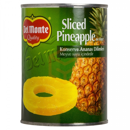 Del Monte Dilimlenmiş Ananas Konserve 840gr 24 Adet | Gıda Ambarı