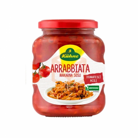 Kühne Arrabbıata Makarna Sosu (domatesli-acılı) 350 Gr | Gıda Ambarı