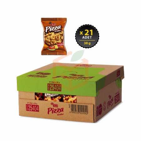 Eti Pizza Kraker 38 Gr (k:25404) -21li Koli | Gıda Ambarı
