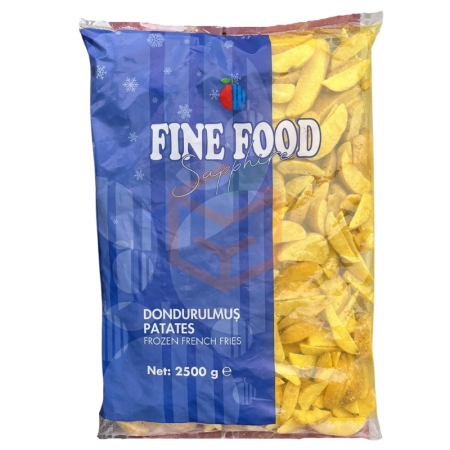 Fine Food Saphire Elma Dilim Patates 2,5 Kg*6 (min. 15 Kg)  | Gıda Ambarı