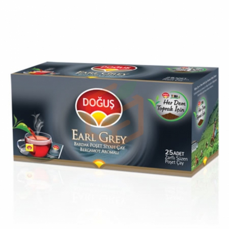 Doğuş Eary Grey 25li Bardak Poşet Çay | Gıda Ambarı