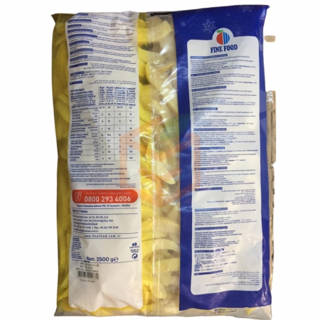Fine Food 9*18 Saphire Parmak Patates 2,5 Kg*6 (min. 15 Kg) | Gıda Ambarı
