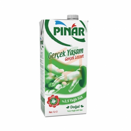 Pınar 2,5 Tam Yağlı Süt 1 Lt (13 Adet) | Gıda Ambarı