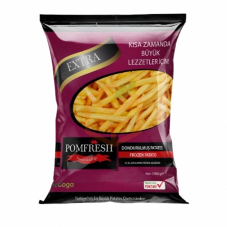 Pomfresh Ekstra 9*9 Parmak Patates 2,5 Kg*5 (min. 12.5 Kg)  | Gıda Ambarı