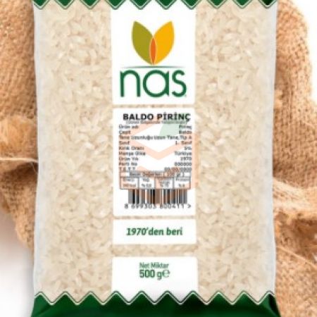 Baldo Pirinç ( Gönen ) [ 0.5 Kg | Gıda Ambarı
