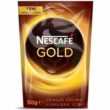 Nescafe Gold 50 Gr (poşet)  12' li Koli