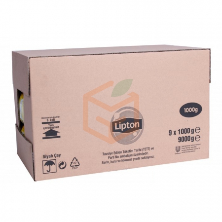 Lipton Yellow Label 1kg - 9lu Koli  | Gıda Ambarı