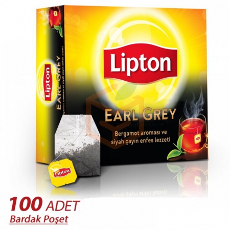 Lipton Early Grey 100lü Bardak - 6lı Koli 
